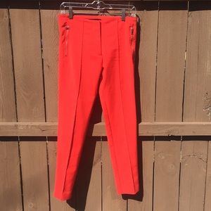 Zara Red Cigarette Pants Spring/Summer 2015